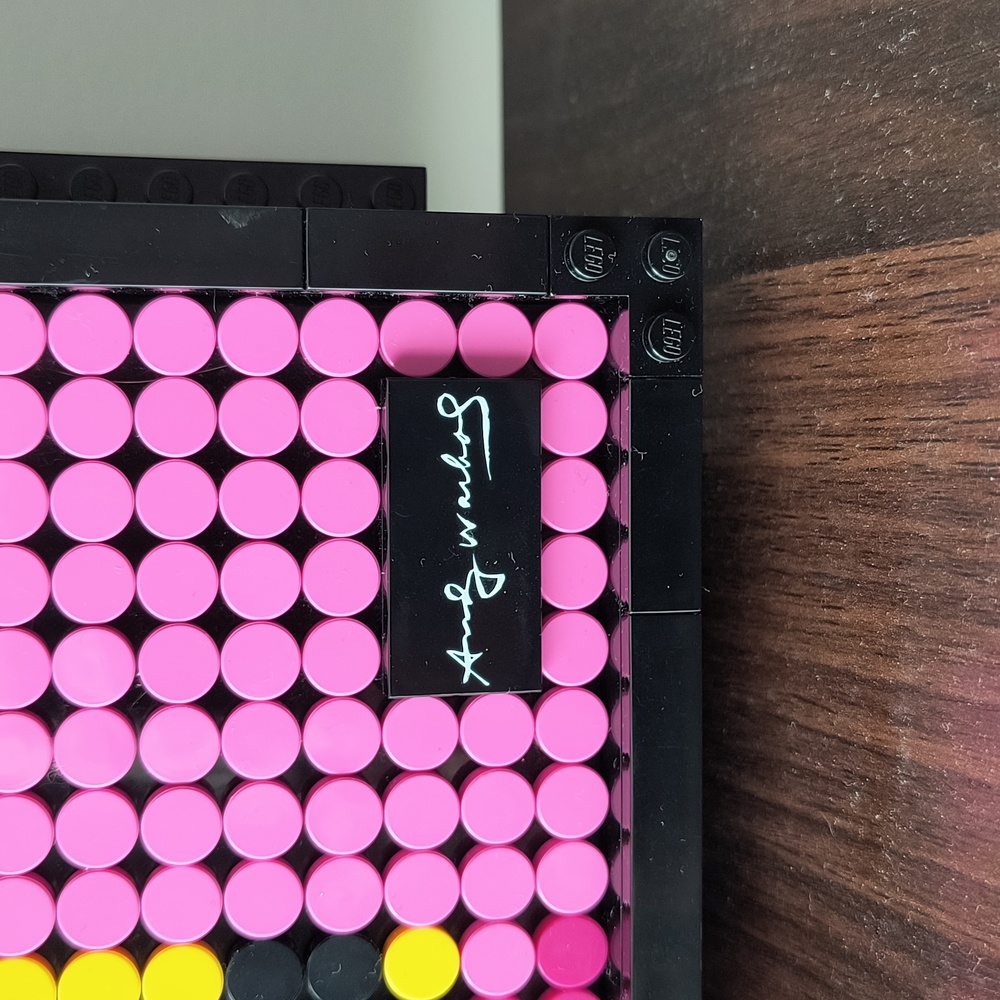 *RARE RETIRED* Lego Andy Worhol Marilyn Monroe Wall Art - Picture 3 of 6